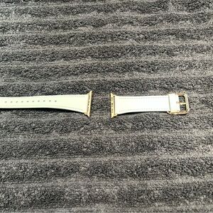 White Leather Watch Strap
